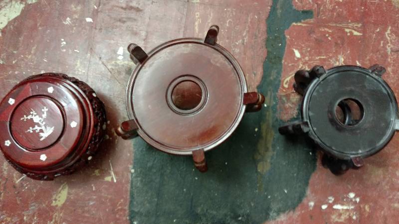 Asian Vase Stands