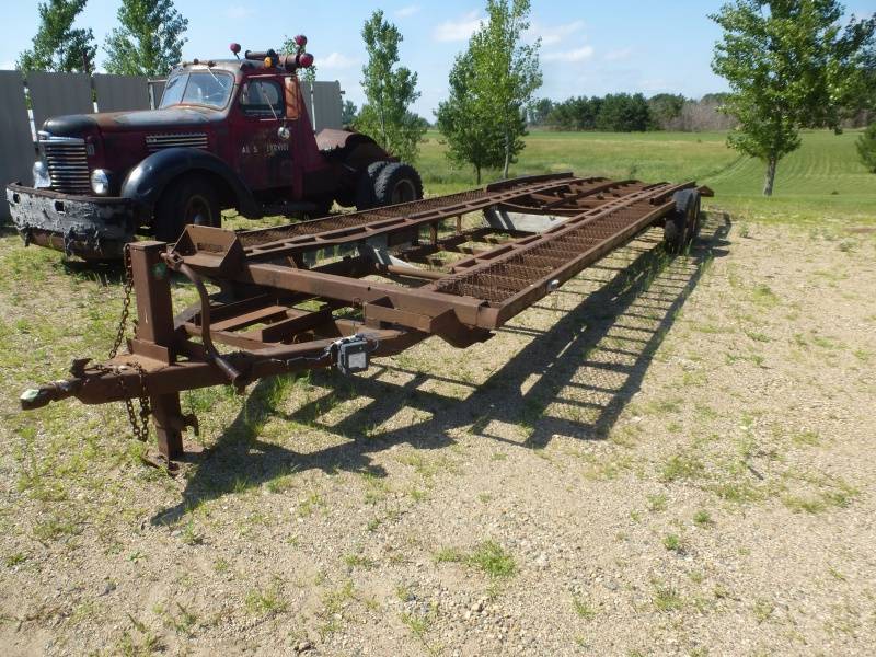 1980 Home Made Car Trailer