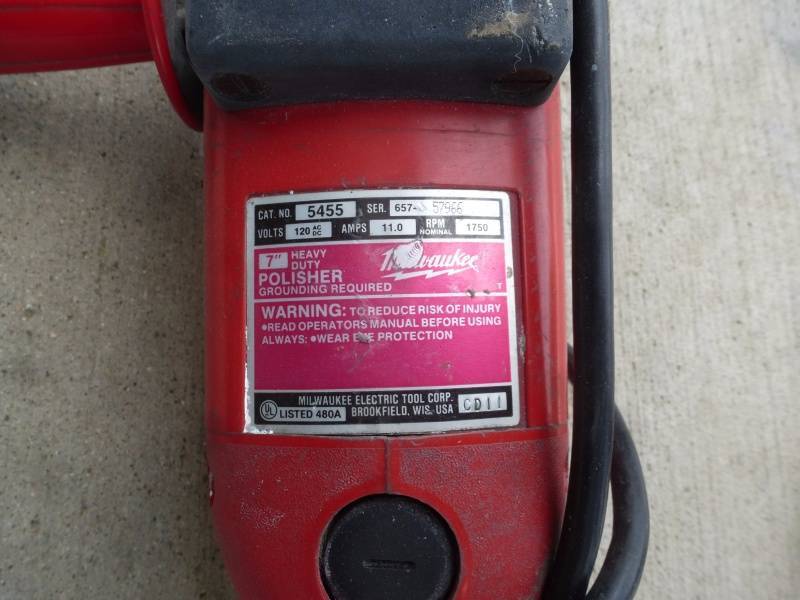 Milwaukee Polisher 7