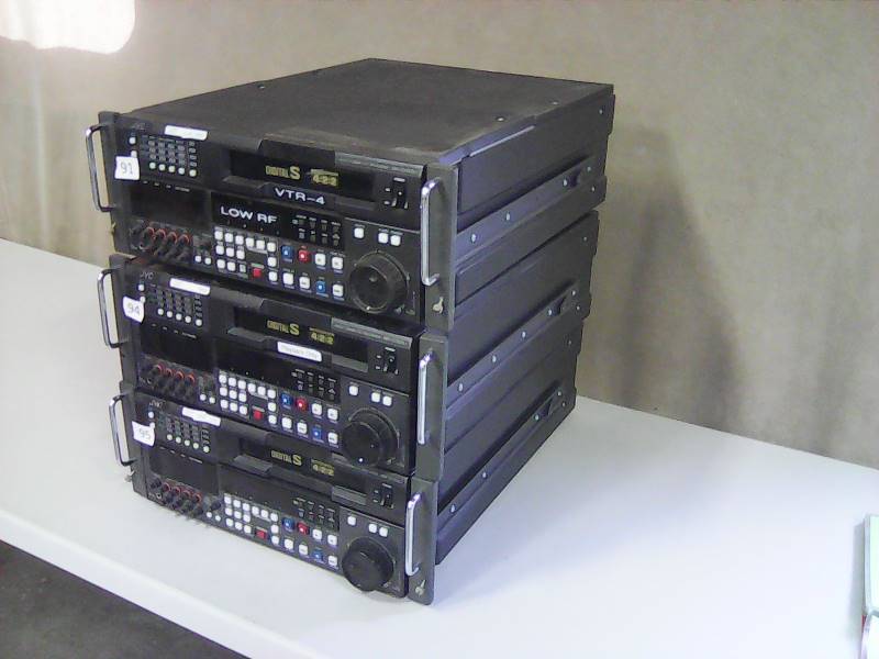lot 18 image: (3) JVC Digital Video Recorders