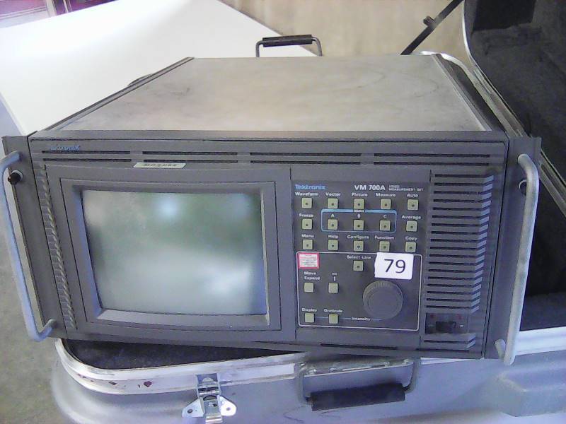 lot 23 image: Tektronics Video Measurement Set wCase
