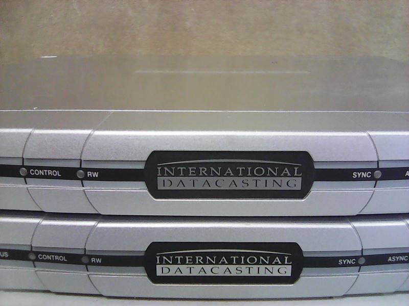 lot 30 image: (2) International Data Cast Satellite Decoders