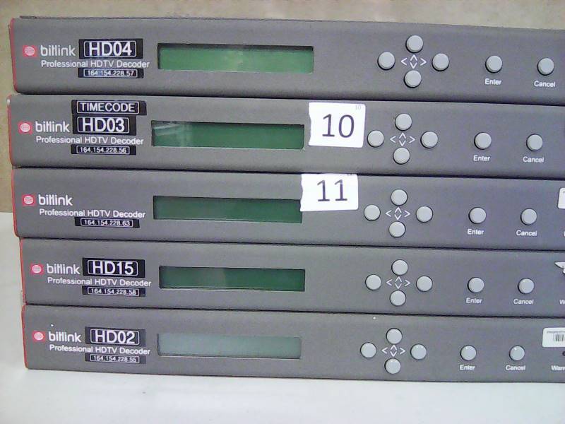 lot 35 image: (5) Bitlink HDTV Satellite ReceiverDecoder