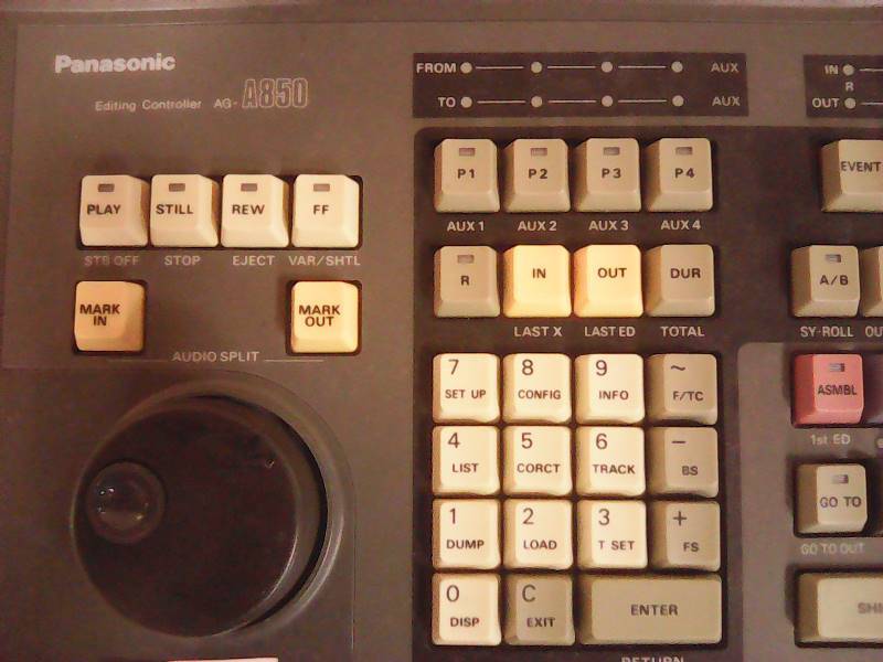 lot 37 image: Panasonic Video Editing Controller