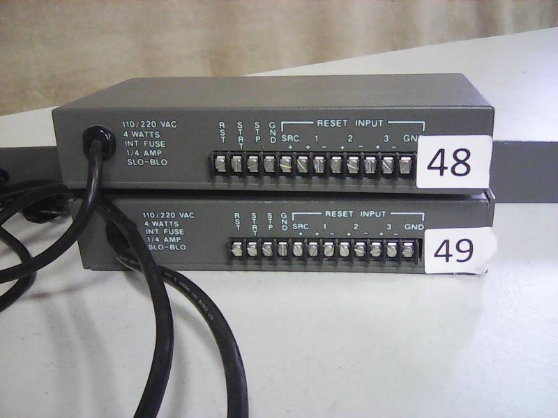 lot 44 image: (2) Genter Studio Timers