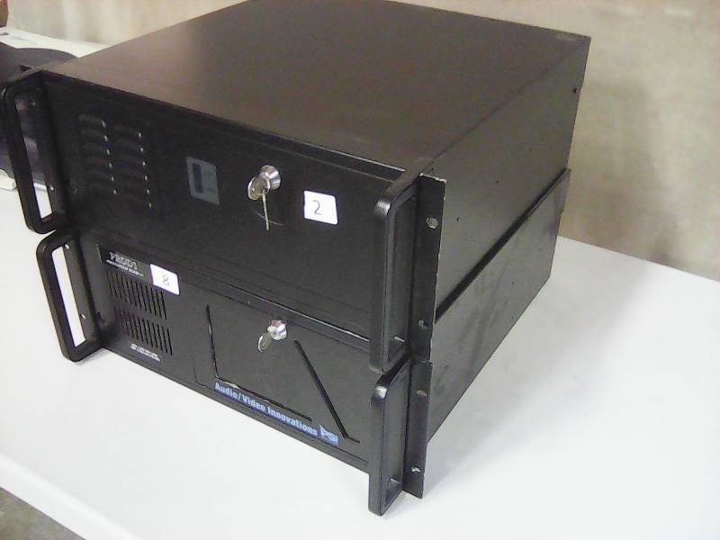 lot 58 image: (1) Seachange Media Cluster (1) PSI Rack Mount Computer