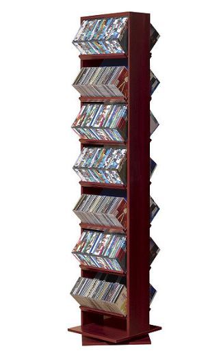 Revolving Media Storage Tower