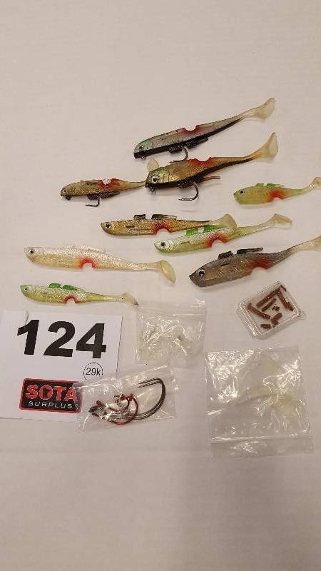 lot 124 image: Jeff Mancini Mighty Bite Special Edition Lure Kit