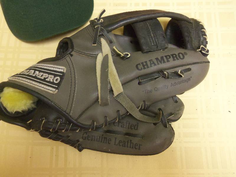 Baseball Glove and Hats