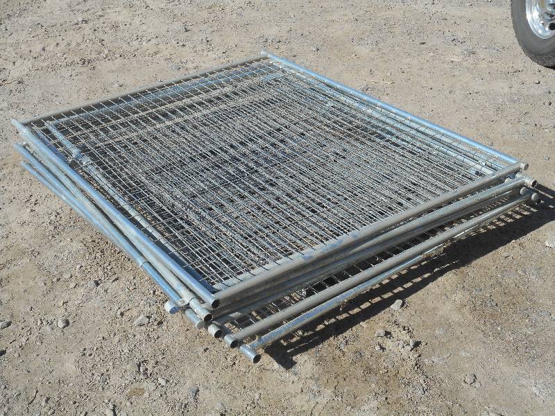 5x10x6 Tall Dog Kennel Set, (6) ...