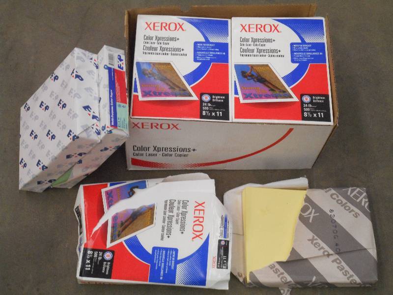 Full Case (Plus) Of 8.5x11 Xerox ...