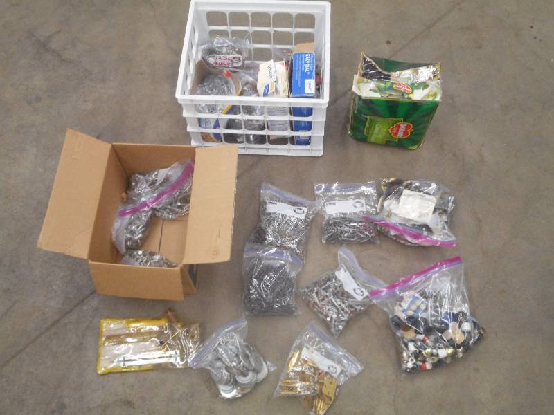 (2) Boxes Of Assorted Hardware & Et...