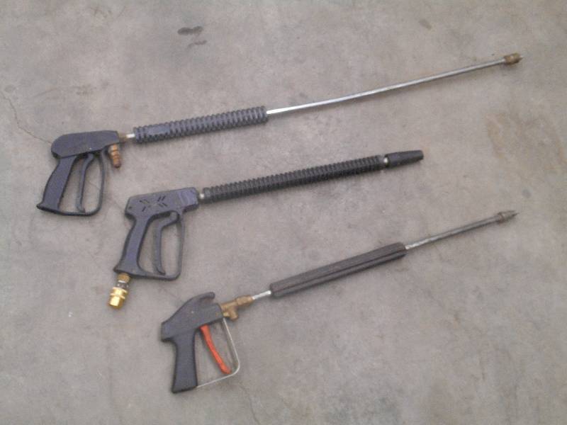 Lot Of (3) Pressure Washer Wands ...