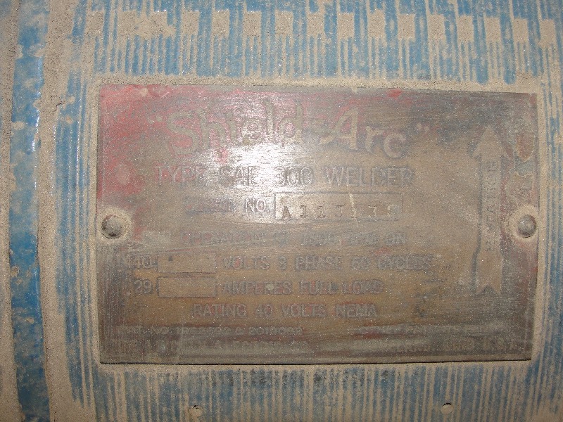 Shield-Arc 3 Phase Welder