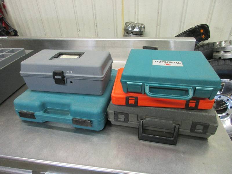 Plastic tool boxes