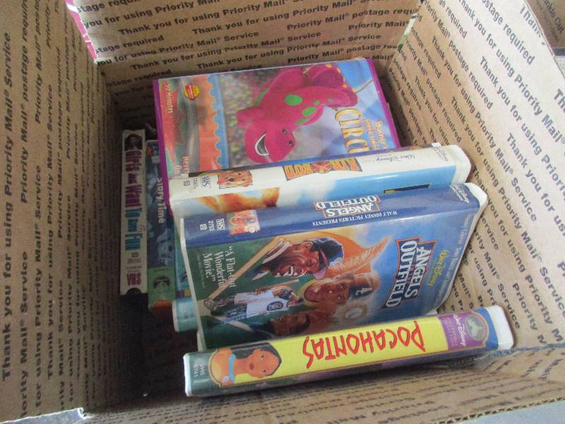 Kids VHS tapes