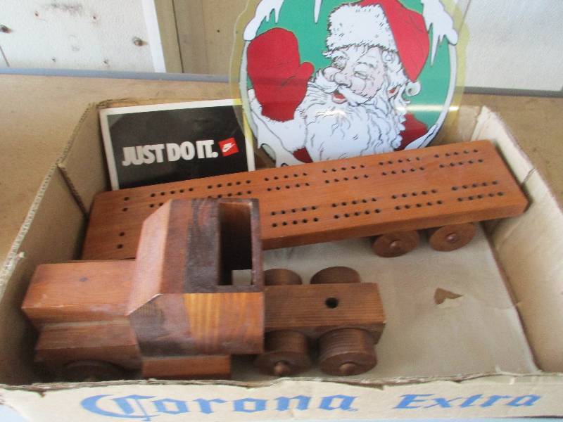 Truck Cribbage Board