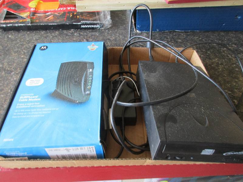 Modem and cd drive