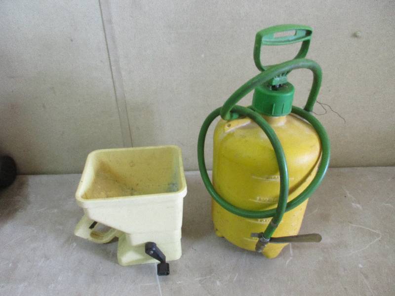 Sprayer and spreader