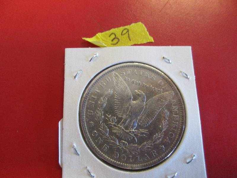 39. 1889 O Morgan Silver Dollar