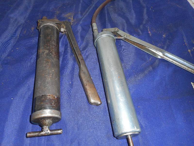 2 grease guns