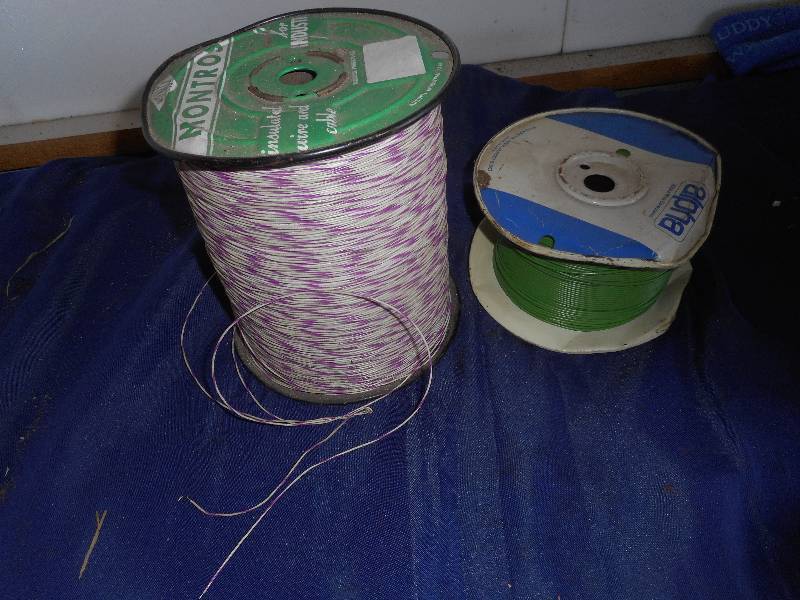 2 rolls insulated wire