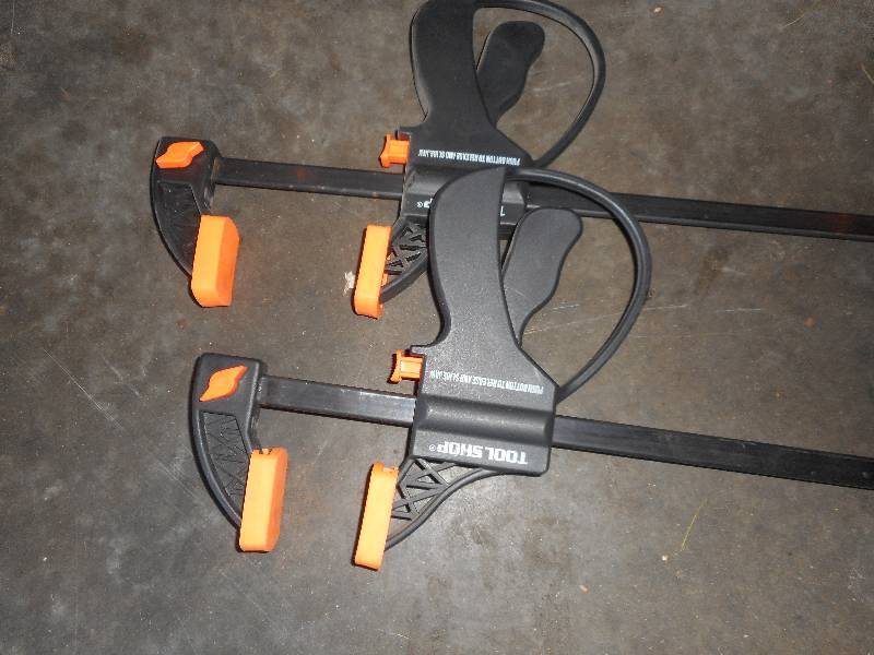2 tool shop extended  c clamps
