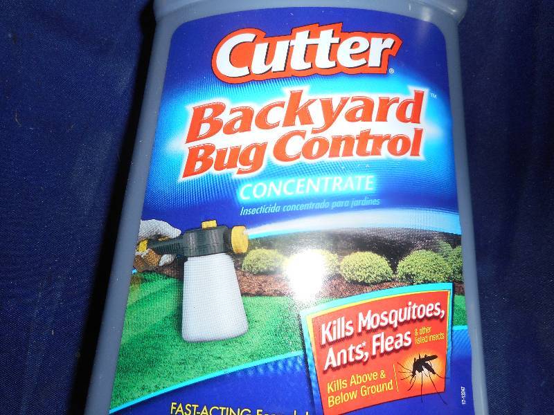 4 bottles back yard bug control
