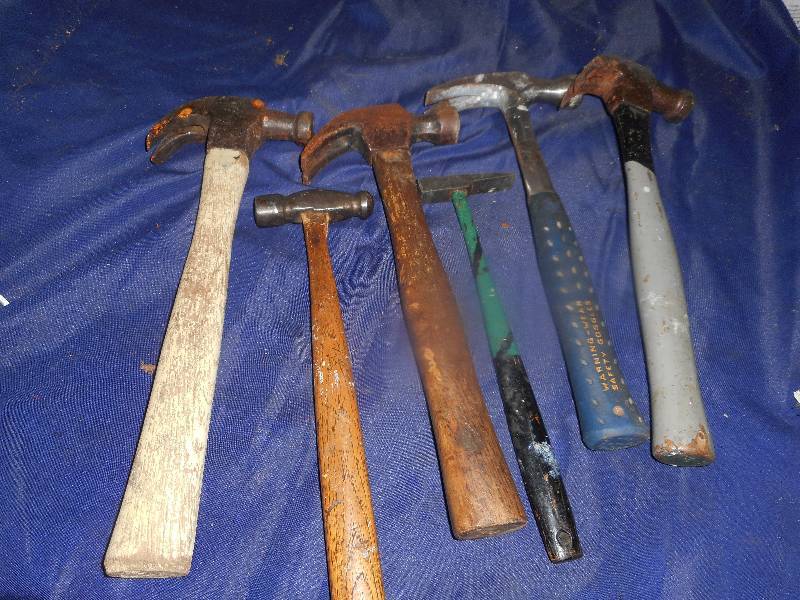 6 misc hammers