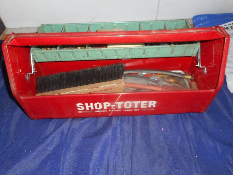 steel shop tote
