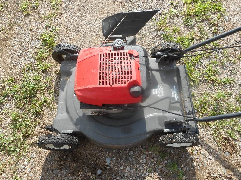 western auto push mower