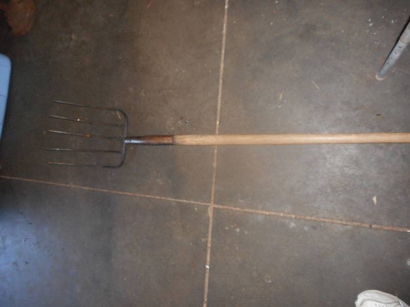 5 tines pitch fork