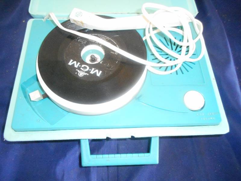 vintage record player
