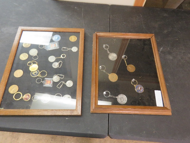 lot 191 image: Collectible Key chains and coins