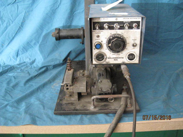 lot 2 image: MillerMatic 10A Welding Wire Feeder