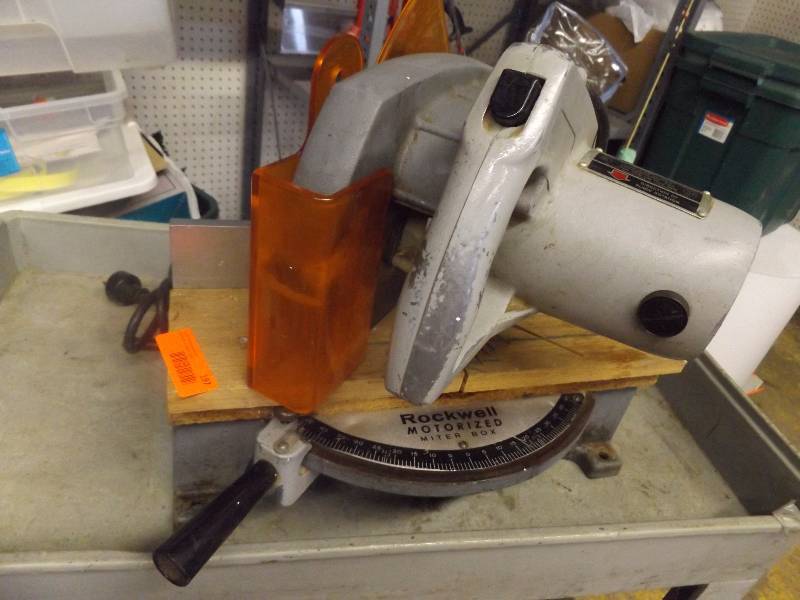 Rockwell Motorized Miter Box
