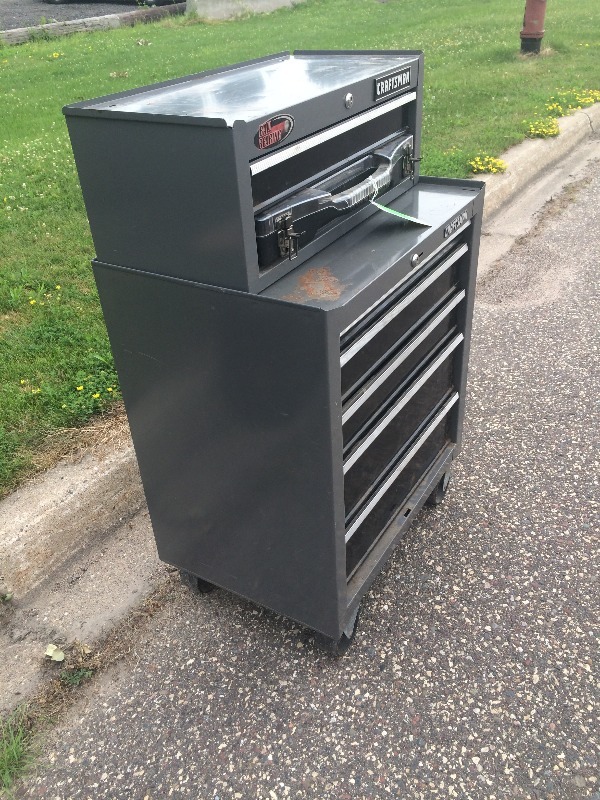 lot 3 image: Craftsman Tool Boxes