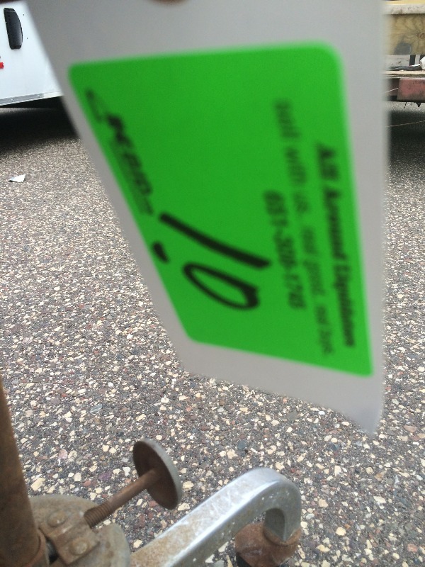 lot 10 image: Material Roller Stand