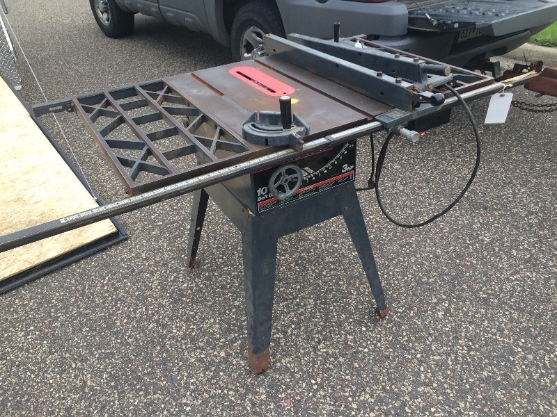 Craftsman Table Saw, Stand and saw accessories - works! | Woodworking