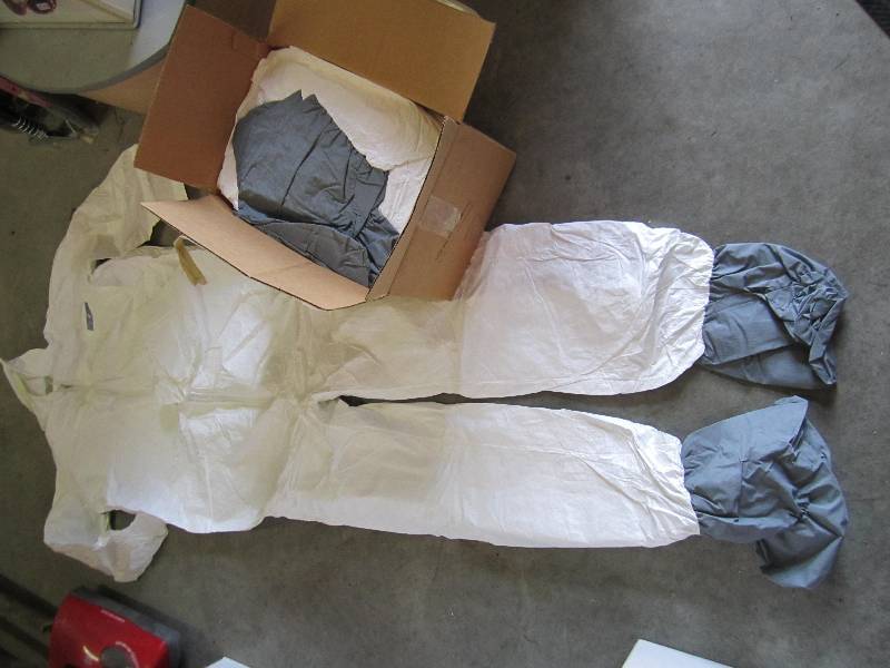 lot 44 image: Case of Kappler coveralls...
