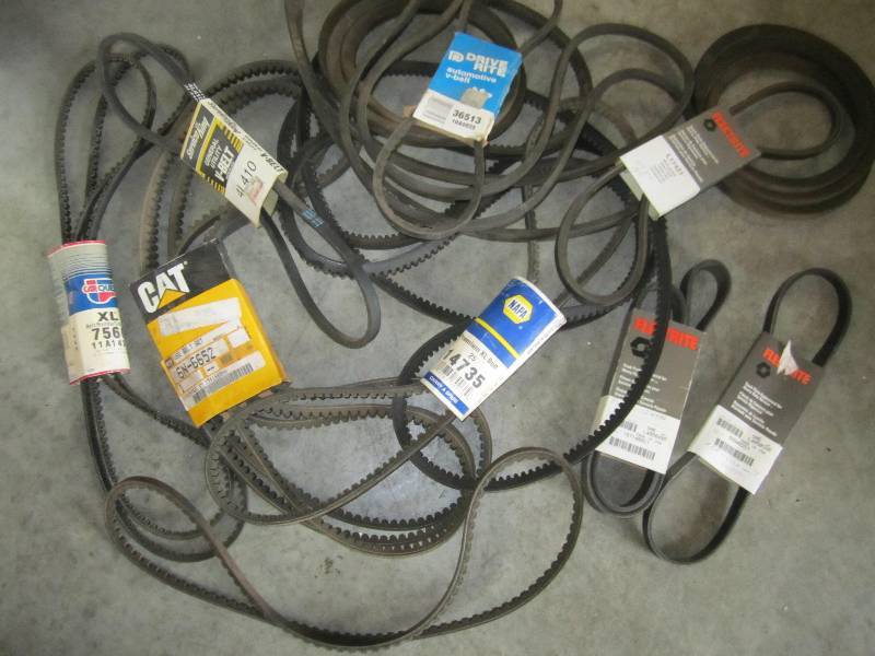 lot 64 image: Lot of automotive belts...