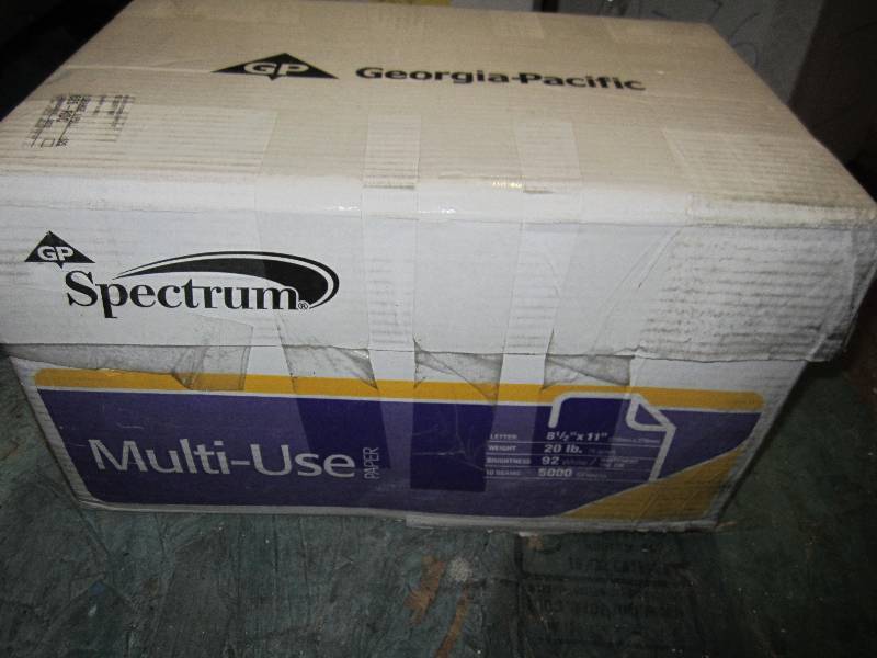 lot 99 image: Case of 8.5 x 11 copy paper...