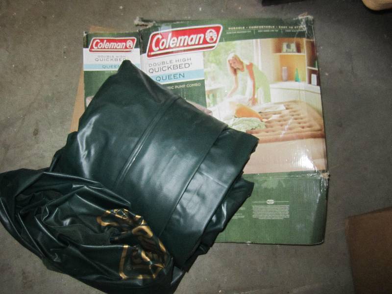 lot 173 image: coleman queen size inflatable matre...