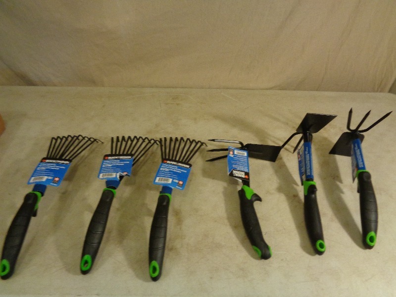 lot 87 image: New Black and Decker Garden Tools