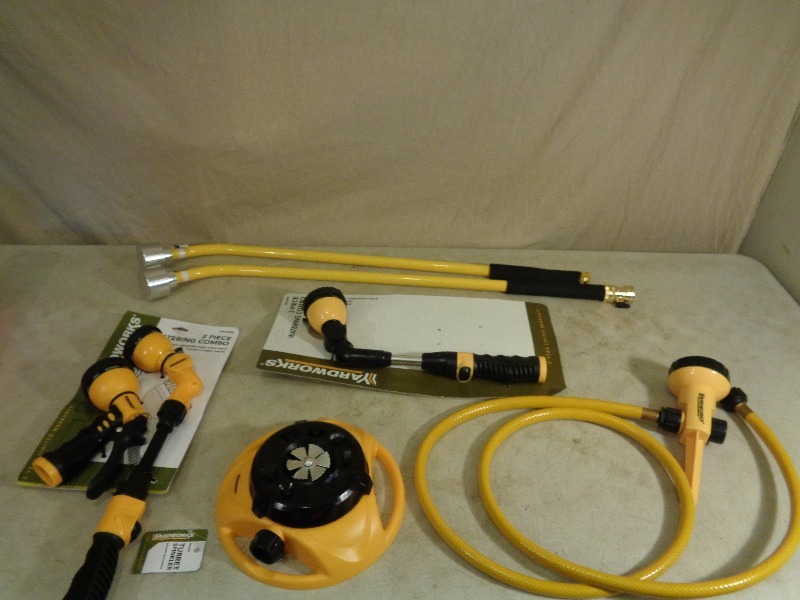 lot 90 image: New Yardworks Watering Nozzles and Sprinklers