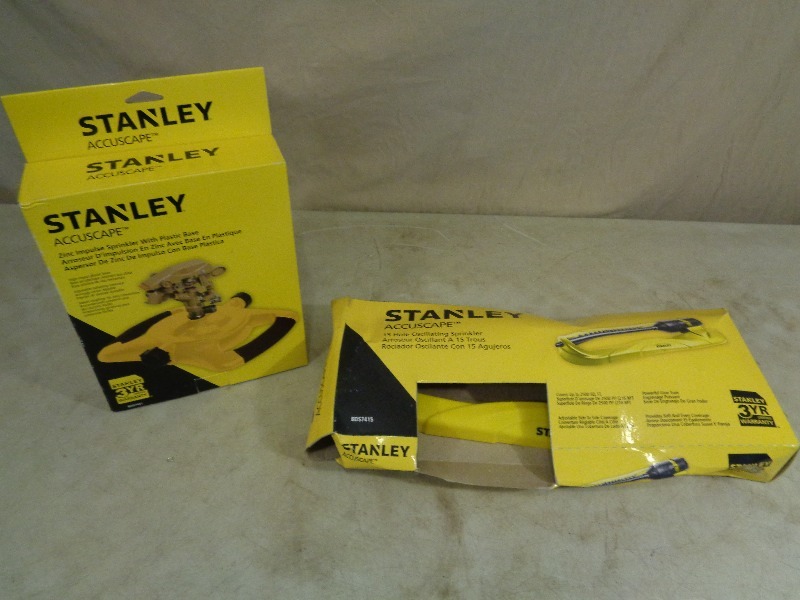lot 126 image: 2 New Stanley Sprinklers