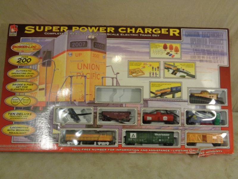 super power charger train set