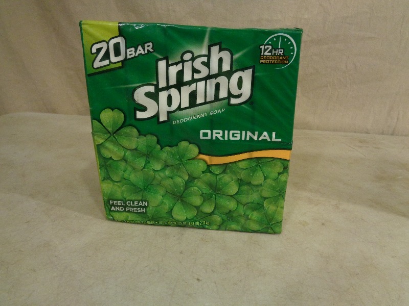 lot 17 image: New Irish Spring Soap