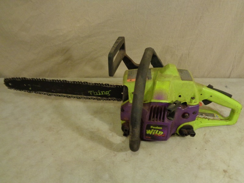 lot 34 image: Poulan Chainsaw