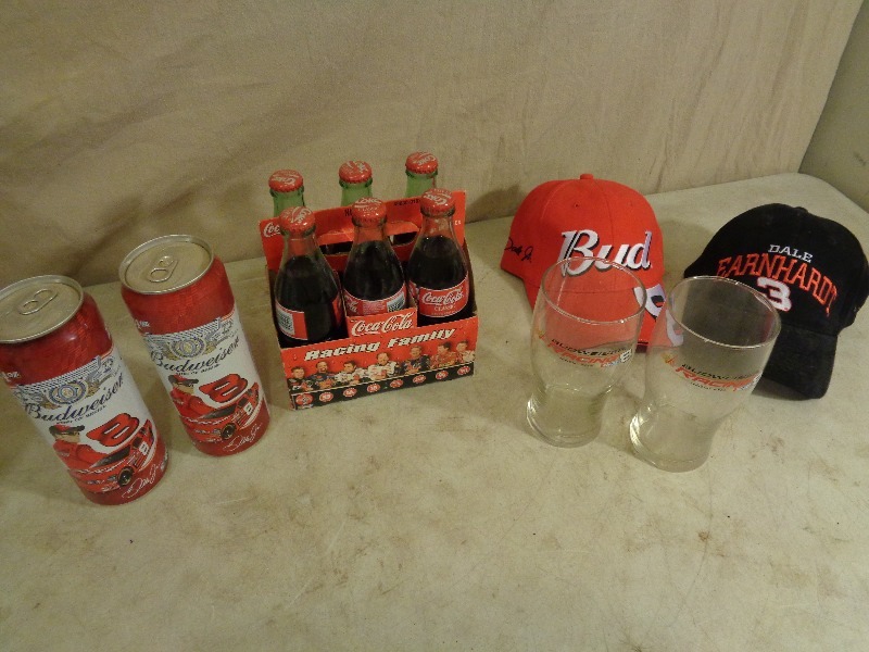 lot 41 image: Budweiser Dale JR Nascar Collectibles